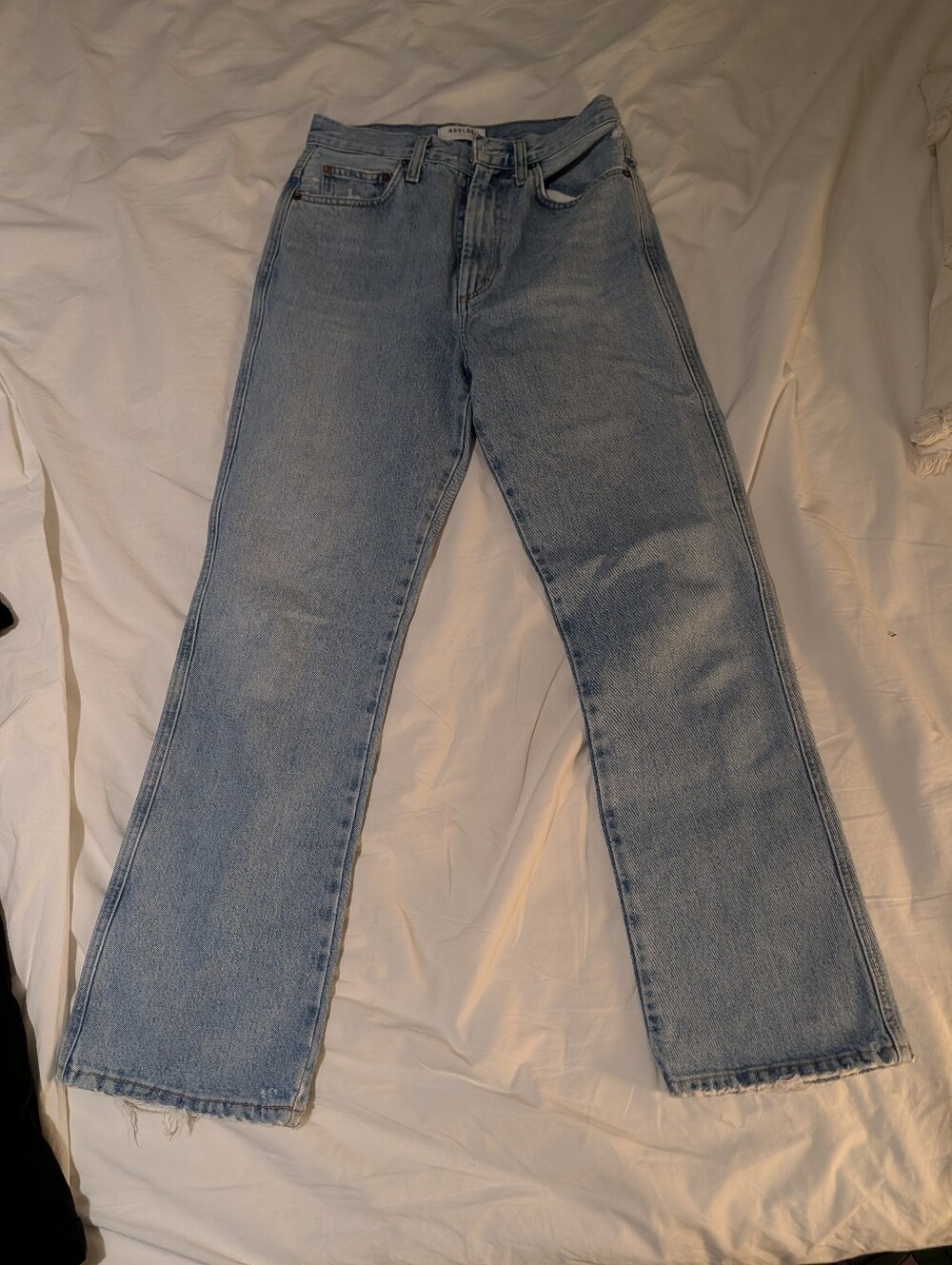 Agolde Light Blue Straight Leg Jeans- Pinch style Size 26
